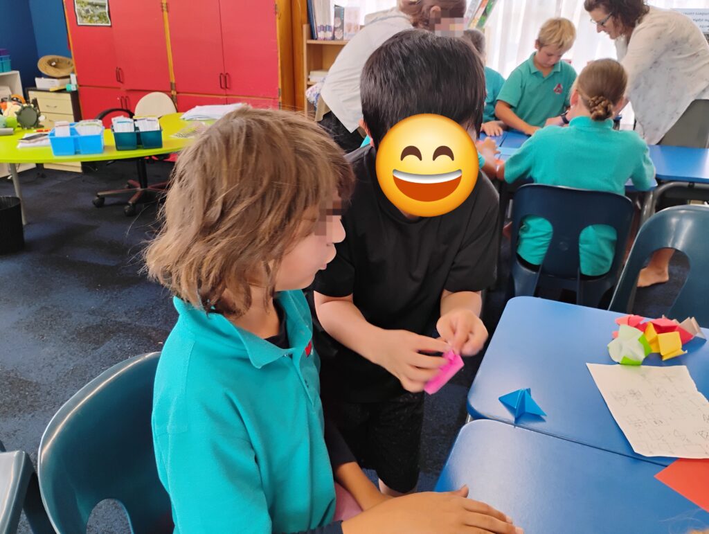 2026年春ファームステイ第1期親子 小学校訪問